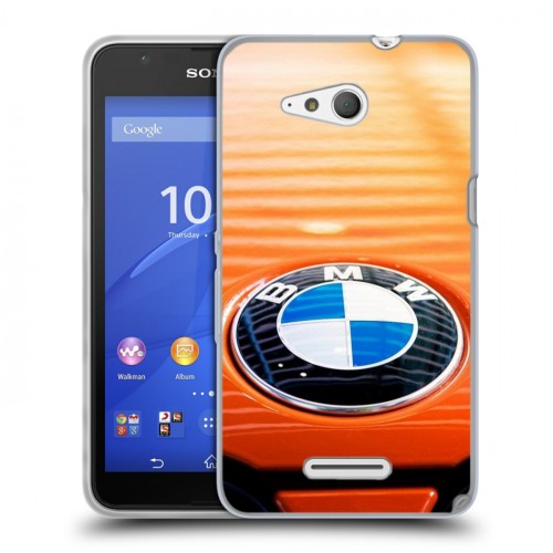 Дизайнерский пластиковый чехол для Sony Xperia E4g BMW