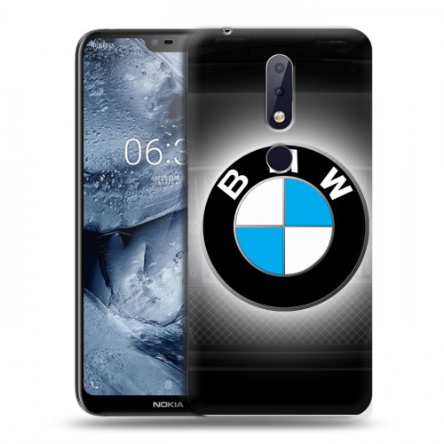 Дизайнерский силиконовый чехол для Nokia 6.1 Plus BMW