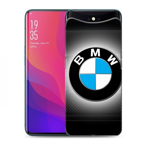 Дизайнерский силиконовый чехол для OPPO Find X BMW