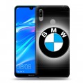 Дизайнерский пластиковый чехол для Huawei Y6 (2019) BMW