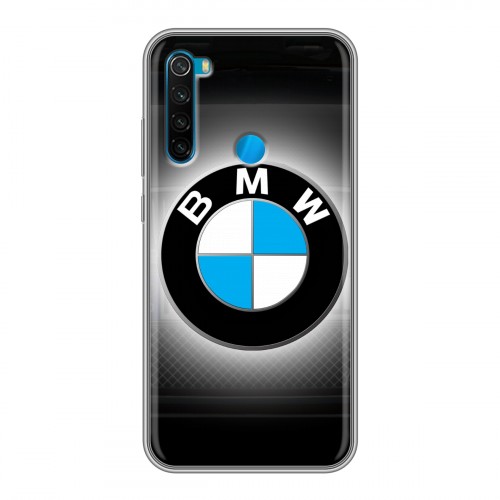 Дизайнерский силиконовый чехол для Xiaomi RedMi Note 8 BMW