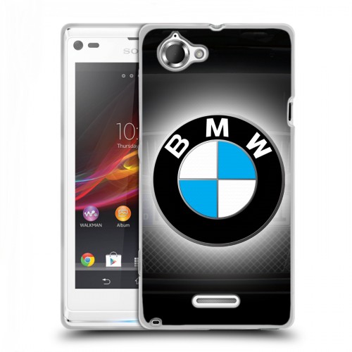 Дизайнерский пластиковый чехол для Sony Xperia L BMW