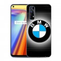 Дизайнерский силиконовый с усиленными углами чехол для Realme 7 BMW