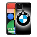 Дизайнерский пластиковый чехол для Google Pixel 5 BMW