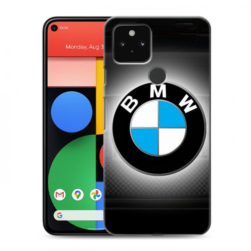 Дизайнерский пластиковый чехол для Google Pixel 5 BMW