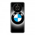 Дизайнерский силиконовый с усиленными углами чехол для Huawei Honor X9 BMW