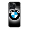 Дизайнерский силиконовый чехол для Iphone 15 Pro BMW