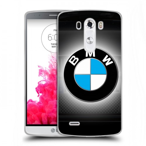 Дизайнерский пластиковый чехол для LG G3 (Dual-LTE) BMW