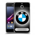 Дизайнерский силиконовый чехол для Sony Xperia E1 BMW