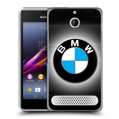 Дизайнерский силиконовый чехол для Sony Xperia E1 BMW