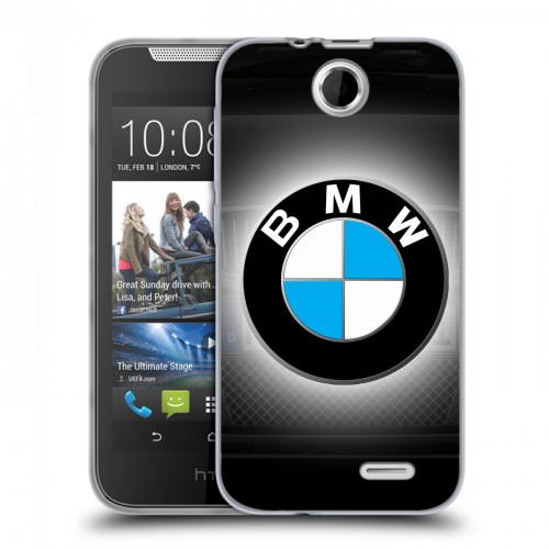 Дизайнерский силиконовый чехол для HTC Desire 310 BMW