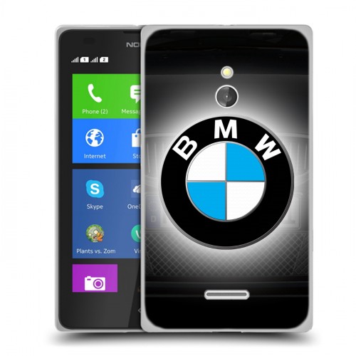 Дизайнерский силиконовый чехол для Nokia XL BMW