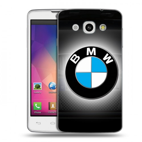 Дизайнерский пластиковый чехол для LG L60 BMW