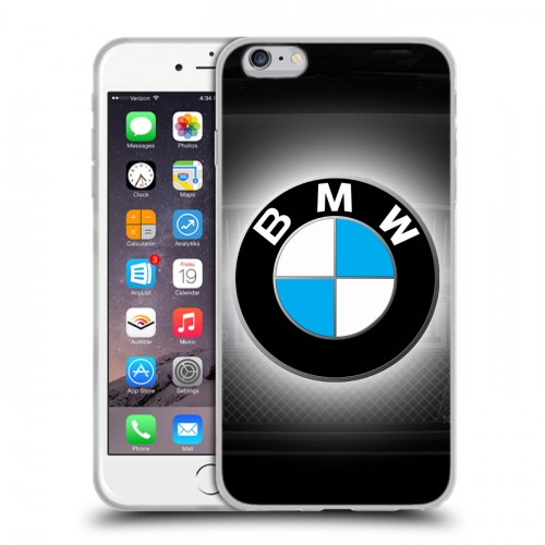 Дизайнерский силиконовый чехол для Iphone 6 Plus/6s Plus BMW