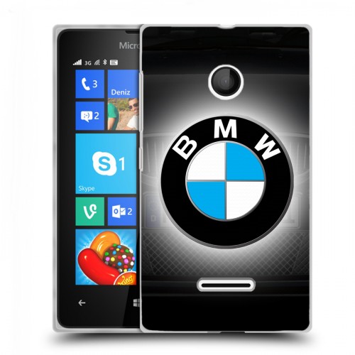 Дизайнерский пластиковый чехол для Microsoft Lumia 435 BMW