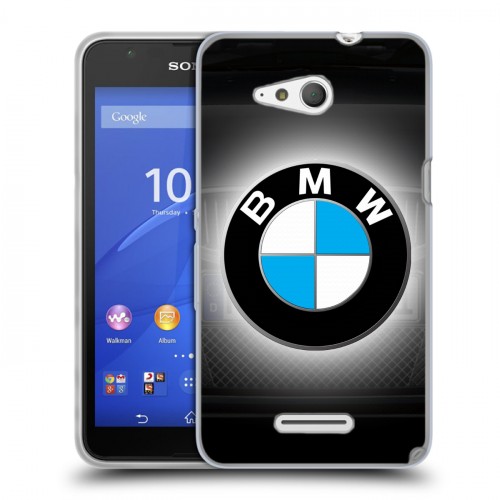 Дизайнерский пластиковый чехол для Sony Xperia E4g BMW