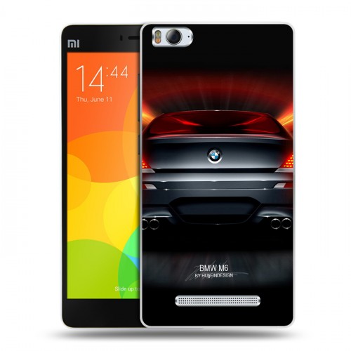 Дизайнерский пластиковый чехол для Xiaomi Mi4i BMW