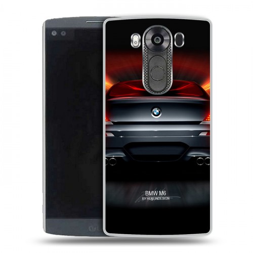 Дизайнерский пластиковый чехол для LG V10 BMW