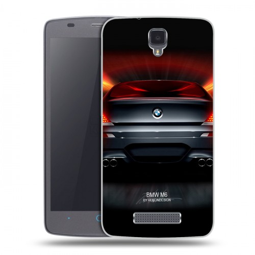 Дизайнерский силиконовый чехол для ZTE Blade L5 BMW