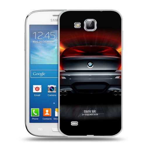 Дизайнерский пластиковый чехол для Samsung Galaxy Premier BMW