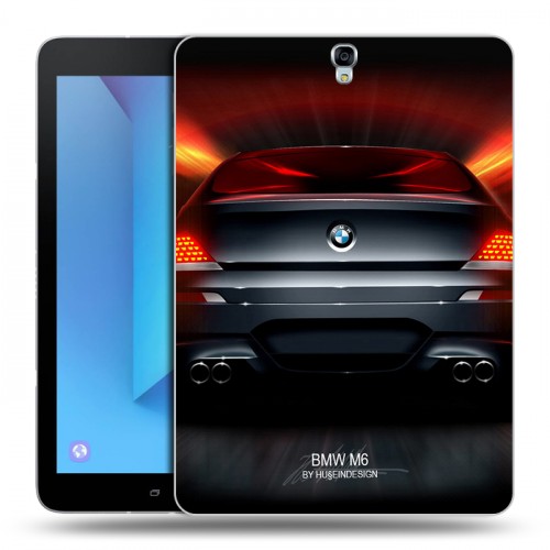 Дизайнерский силиконовый чехол для Samsung Galaxy Tab S3 BMW