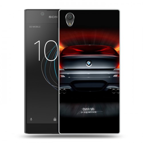 Дизайнерский пластиковый чехол для Sony Xperia L1 BMW