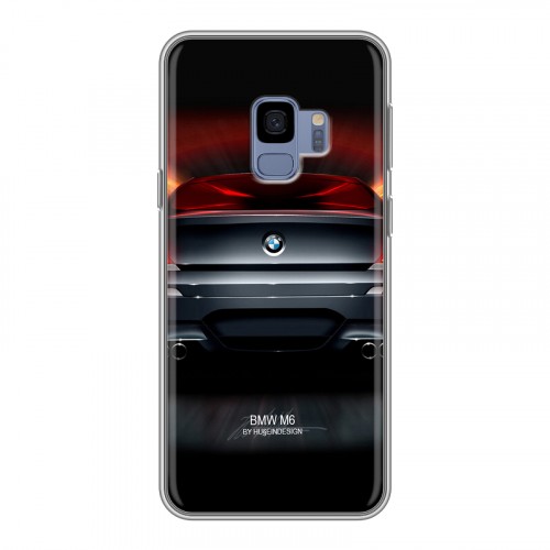 Дизайнерский пластиковый чехол для Samsung Galaxy S9 BMW