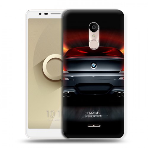 Дизайнерский пластиковый чехол для Alcatel 3C BMW