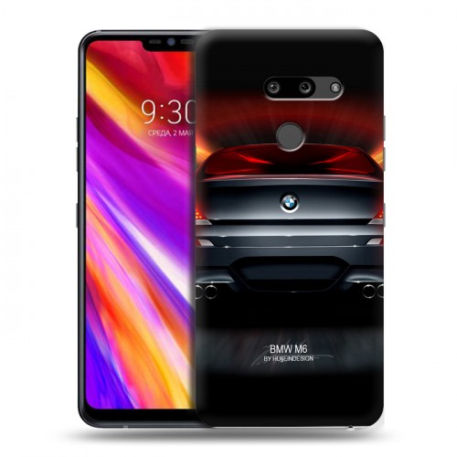 Дизайнерский пластиковый чехол для LG G8 ThinQ BMW