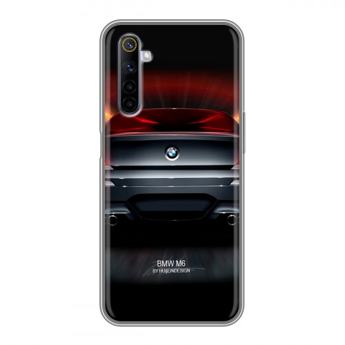 Дизайнерский силиконовый чехол для Realme 6 BMW