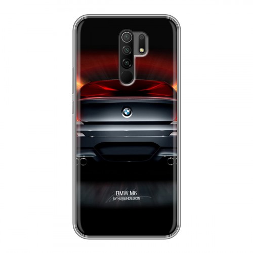 Дизайнерский силиконовый чехол для Xiaomi RedMi 9 BMW