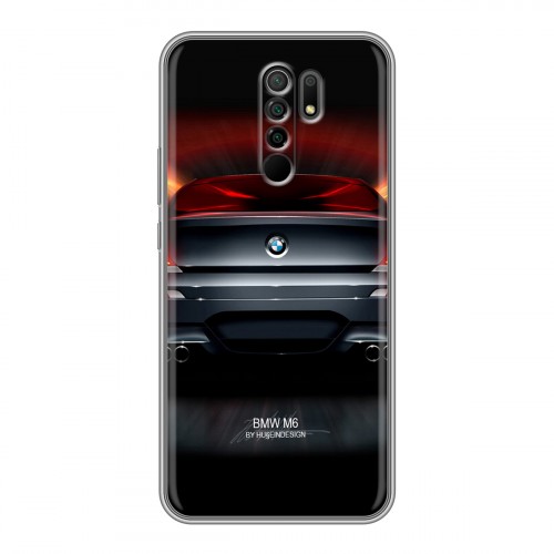 Дизайнерский силиконовый чехол для Xiaomi RedMi 9 BMW