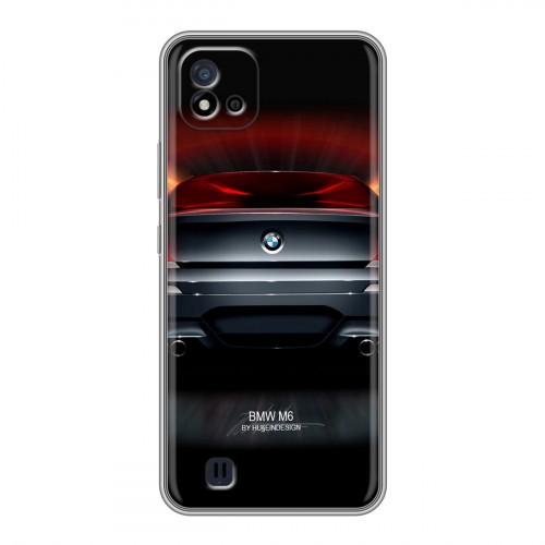 Дизайнерский пластиковый чехол для Realme C20 BMW