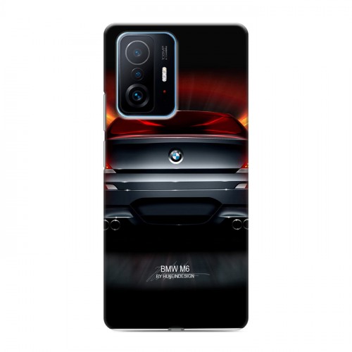 Дизайнерский силиконовый с усиленными углами чехол для Xiaomi 11T BMW