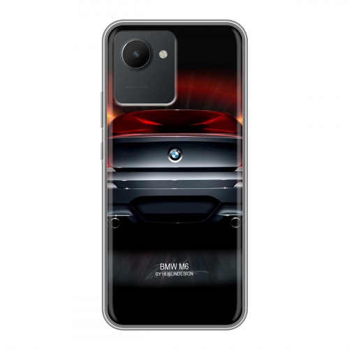 Дизайнерский силиконовый чехол для Realme C30 BMW