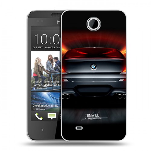 Дизайнерский пластиковый чехол для HTC Desire 300 BMW