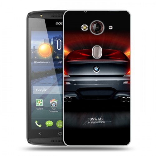 Дизайнерский пластиковый чехол для Acer Liquid E3 BMW