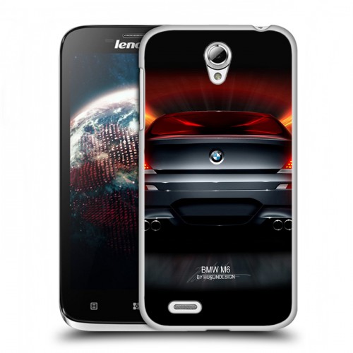 Дизайнерский пластиковый чехол для Lenovo A859 Ideaphone BMW