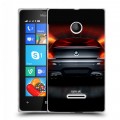 Дизайнерский пластиковый чехол для Microsoft Lumia 435 BMW