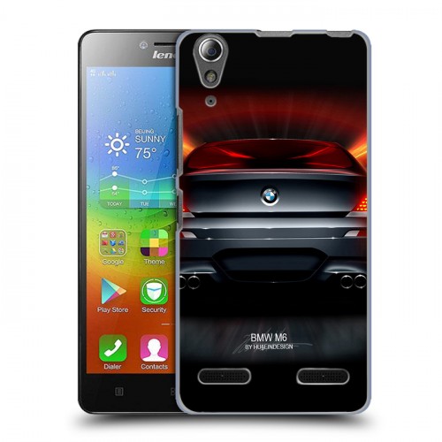 Дизайнерский пластиковый чехол для Lenovo A6000 BMW