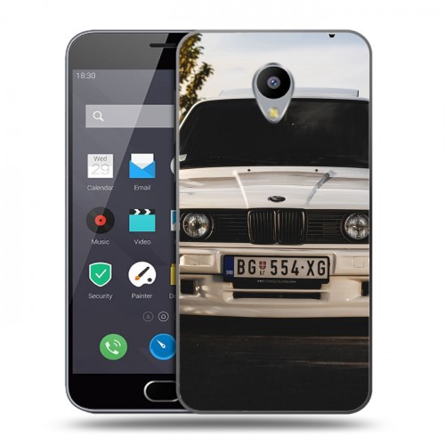 Дизайнерский пластиковый чехол для Meizu M2 Note BMW