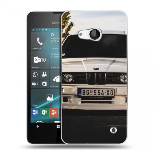 Дизайнерский пластиковый чехол для Microsoft Lumia 550 BMW