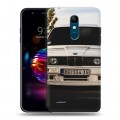 Дизайнерский пластиковый чехол для LG K11 Plus BMW