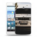 Дизайнерский пластиковый чехол для Huawei Ascend D2 BMW