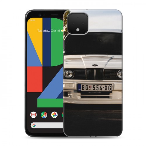 Дизайнерский пластиковый чехол для Google Pixel 4 BMW