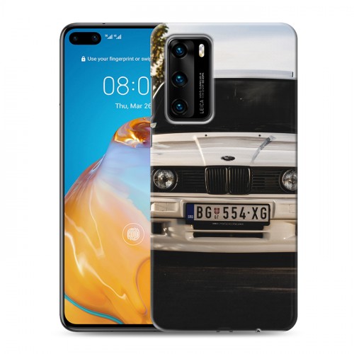 Дизайнерский пластиковый чехол для Huawei P40 BMW