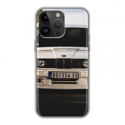 Дизайнерский силиконовый чехол для Iphone 14 Pro Max BMW