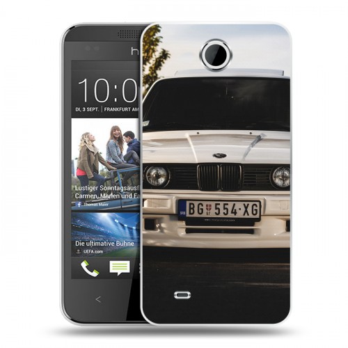 Дизайнерский пластиковый чехол для HTC Desire 300 BMW