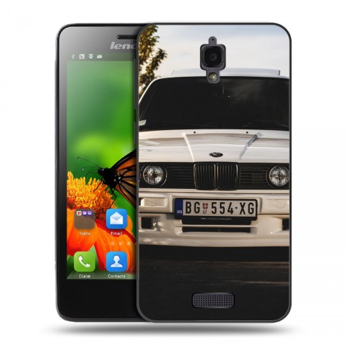 Дизайнерский пластиковый чехол для Lenovo S660 BMW