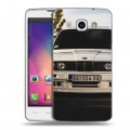 Дизайнерский пластиковый чехол для LG L60 BMW